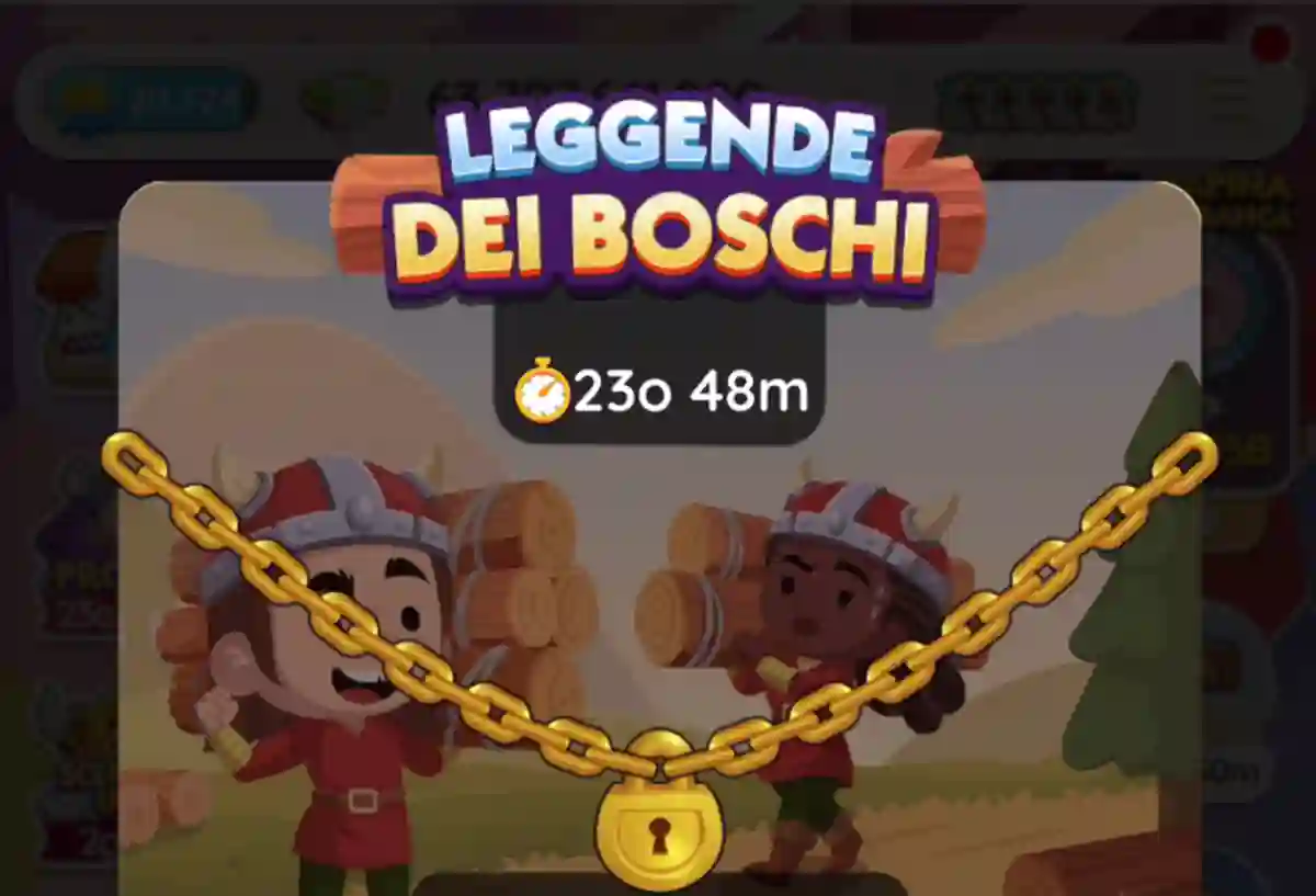 Evento Leggende dei Boschi Monopoly Go (Elenco dei Premi)